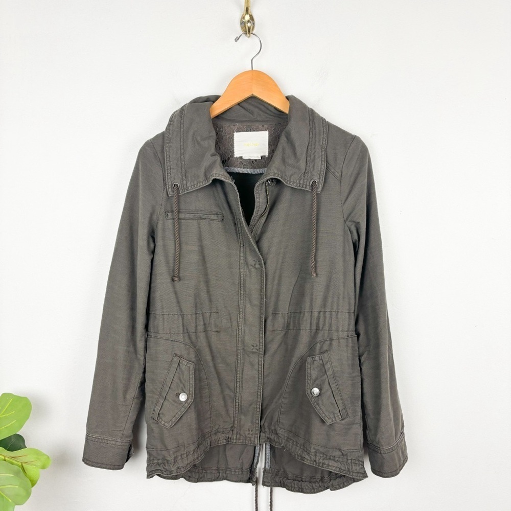 Hei Hei Anthropologie Ravenna Cotton Utility Style Jacket Sz S